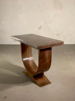 Pamono Art Deco Modernist Console or Side Table, France, 1930><noscript><img width=
