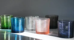 Pamono Art Deco Murano Glasses by Mariana Iskra, Set of 6> Tabletop