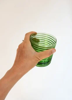 Pamono Art Deco Murano Glasses by Mariana Iskra, Set of 6><noscript><img width=