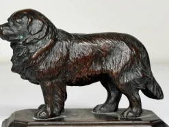 Outlet Pamono Art Deco Newfoundland Marine Rescue Dog, 1925, Bronze