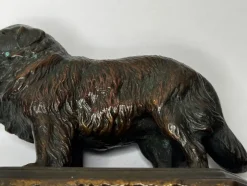 Outlet Pamono Art Deco Newfoundland Marine Rescue Dog, 1925, Bronze