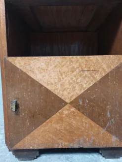Pamono Art Deco Nightstand in Marble, 1950s><noscript><img width=
