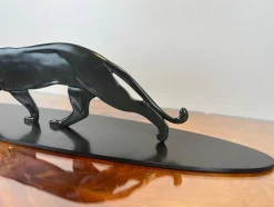 Online Pamono Art Deco Panther Sculpture, 1930s, Bronze