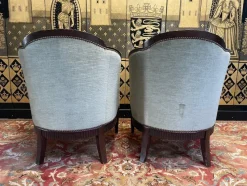 Pamono Art Deco Period Sofa and Armchairs, Set of 3><noscript><img width=