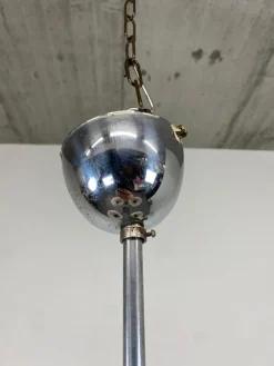 Clearance Pamono Art Deco Pink Chandelier, 1930s