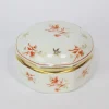 Pamono Art Deco Porcelain Box, Bavaria, 1930s> Trunks Crates & Baskets