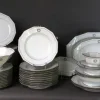 New Pamono Art Deco Porcelain Dinner Service, Set of 66
