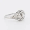 Pamono Art Deco Ring in Platinum and Diamonds, 1920s> Rings