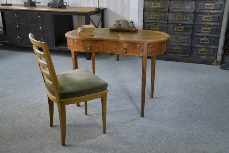 New Pamono Art Deco Rognon Desk, 1930s
