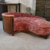 Pamono Art Deco Rognon Sofa in Mahogany Veneer, 1930s> Couches & Sofas