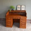 Online Pamono Art Deco Roller Shutter Secretaire in Oak