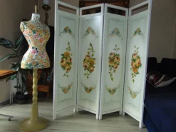 New Pamono Art Deco Room Divider & Mannequin, 1920s, Set of 2
