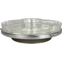 Pamono Art Deco Rotating Tray or Lazy Susan, 1930s> Trays