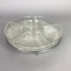 Pamono Art Deco Rotating Tray or Lazy Susan, 1930s><noscript><img width=