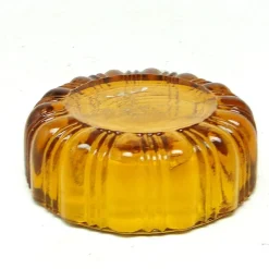 Pamono Art Deco Salt Holder from Zabkowice Glassworks, Poland, 1930s> Salt & Pepper Shakers