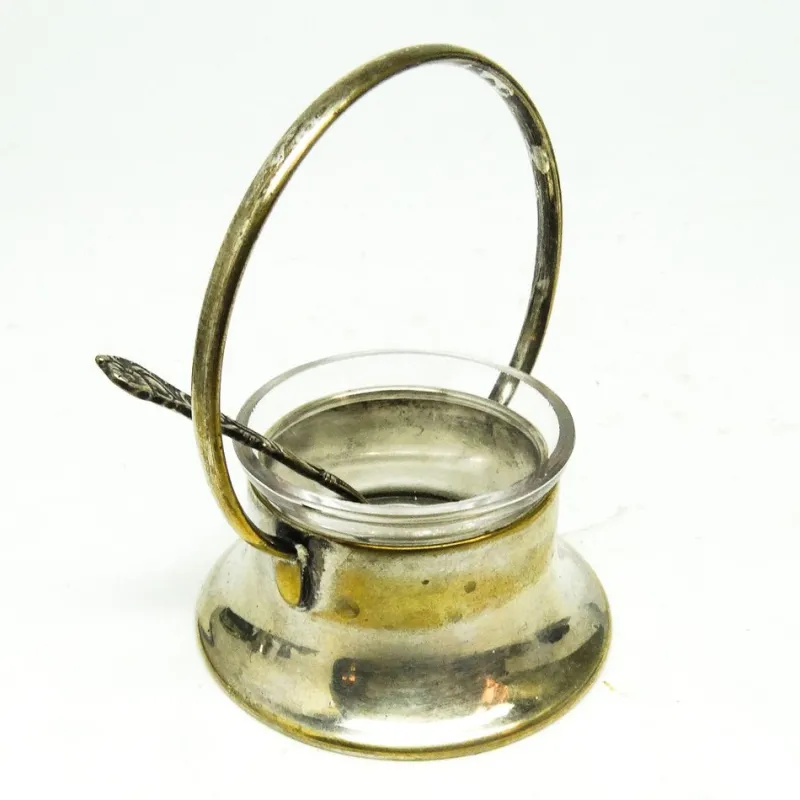 Outlet Pamono Art Deco Salt Holder, Germany, 1930s