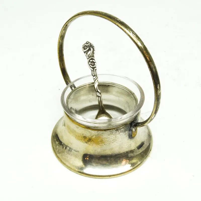 Outlet Pamono Art Deco Salt Holder, Germany, 1930s