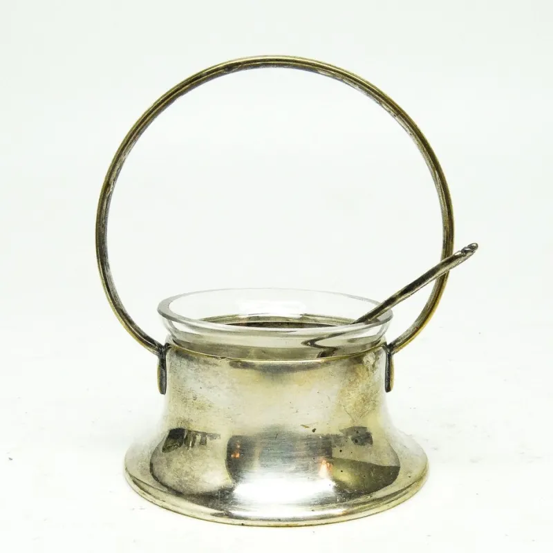 Outlet Pamono Art Deco Salt Holder, Germany, 1930s