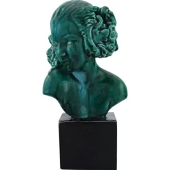 Pamono Art Deco Sculpture of Young Woman by Maxime Real del Sarte for Sevres, 1930s> Art Deco