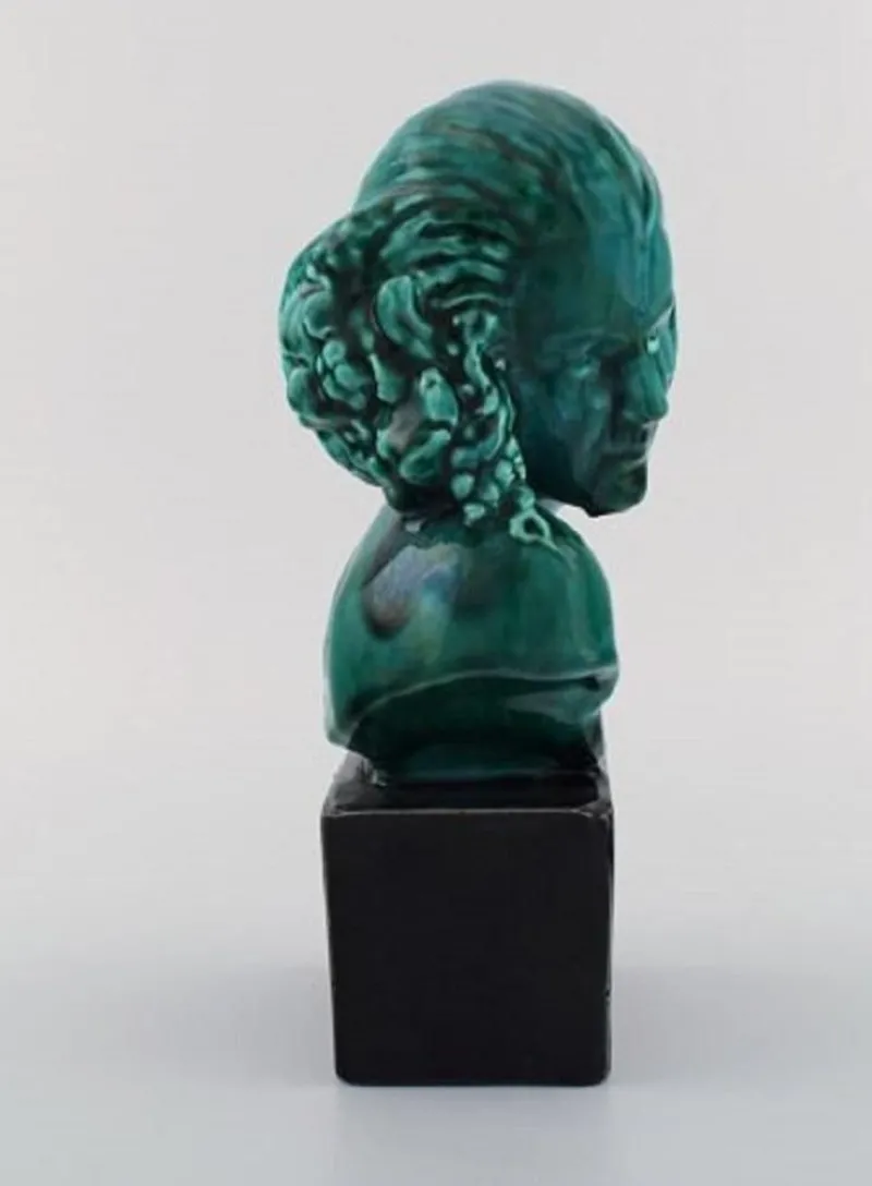 Pamono Art Deco Sculpture of Young Woman by Maxime Real del Sarte for Sevres, 1930s> Art Deco