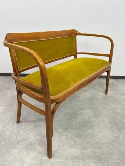 Pamono Art Deco Seating Group by Otto Wagner, 1890s, Set of 5><noscript><img width=