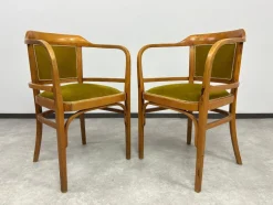 Pamono Art Deco Seating Group by Otto Wagner, 1890s, Set of 5><noscript><img width=