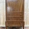 Hot Pamono Art Deco Secretary in Walnut Veneer
