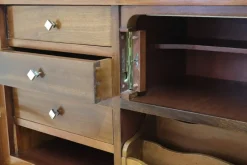New Pamono Art Deco Secretary with Hidden Locking Mechanism, 1930s