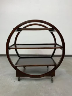 Pamono Art Deco Serving Trolley from Thonet, 1930