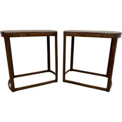 New Pamono Art Deco Side Tables, 1930s