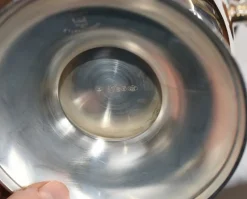 Pamono Art Deco Silver Plated Champagne Bucket Stand><noscript><img width=