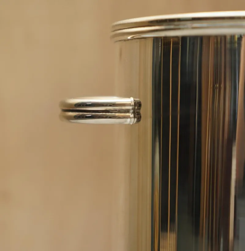 Best Pamono Art Deco Silver Plated Ice Bucket from Saint Hilaire Paris, 1930s