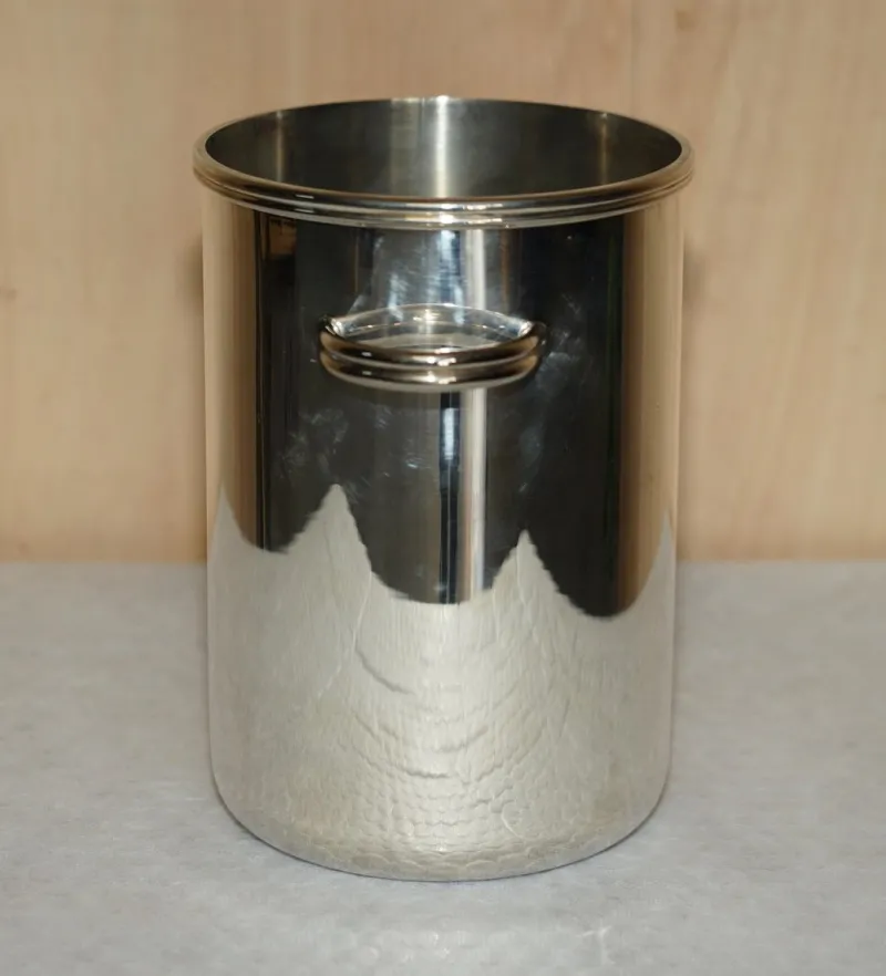 Best Pamono Art Deco Silver Plated Ice Bucket from Saint Hilaire Paris, 1930s