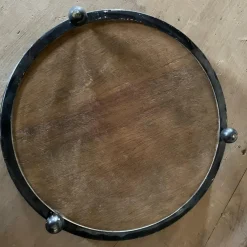 Hot Pamono Art Deco Silver Plated Metal & Mirror Tray, 1920s
