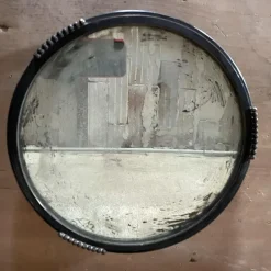 Hot Pamono Art Deco Silver Plated Metal & Mirror Tray, 1920s