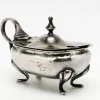 Pamono Art Deco Silver Salt Holder, Sweden, 1930s> Salt & Pepper Shakers