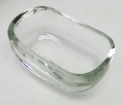 Pamono Art Deco Silver Salt Holder, Sweden, 1930s><noscript><img width=