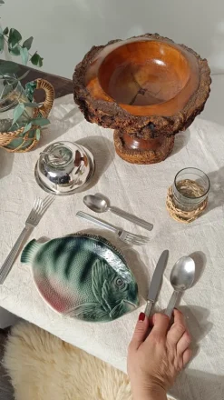 Pamono Art Deco Silver-Plated Flatware by Luc Lanel for Christofle, 1930s, Set of 32><noscript><img width=