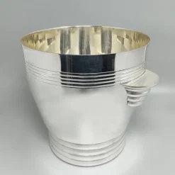 Sale Pamono Art Deco Silver-Plated Ice Bucket from Vuillermet, France, 1930s