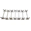 Outlet Pamono Art Deco Silver-Plated Knife Rests from Miele & Co., 1890s, Set of 7