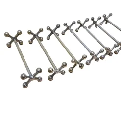 Outlet Pamono Art Deco Silver-Plated Knife Rests from Miele & Co., 1890s, Set of 7