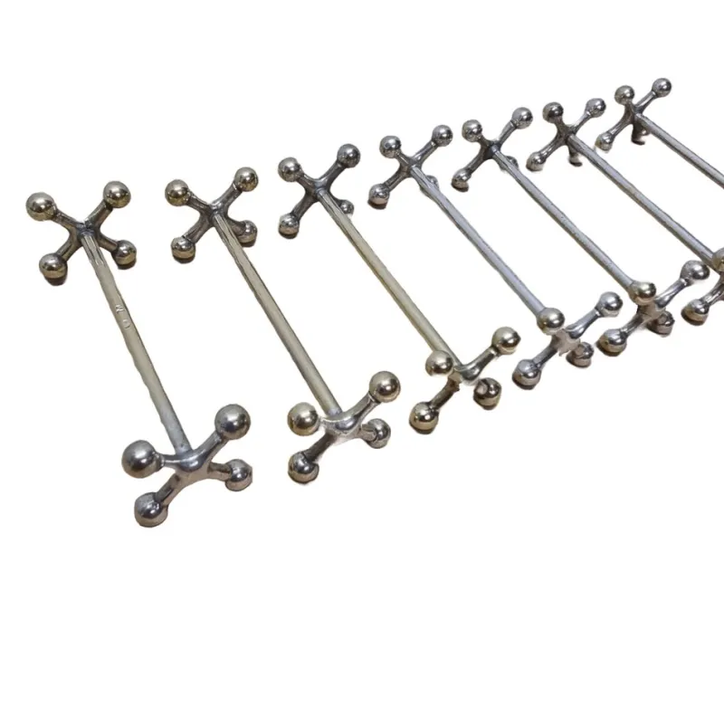 Outlet Pamono Art Deco Silver-Plated Knife Rests from Miele & Co., 1890s, Set of 7