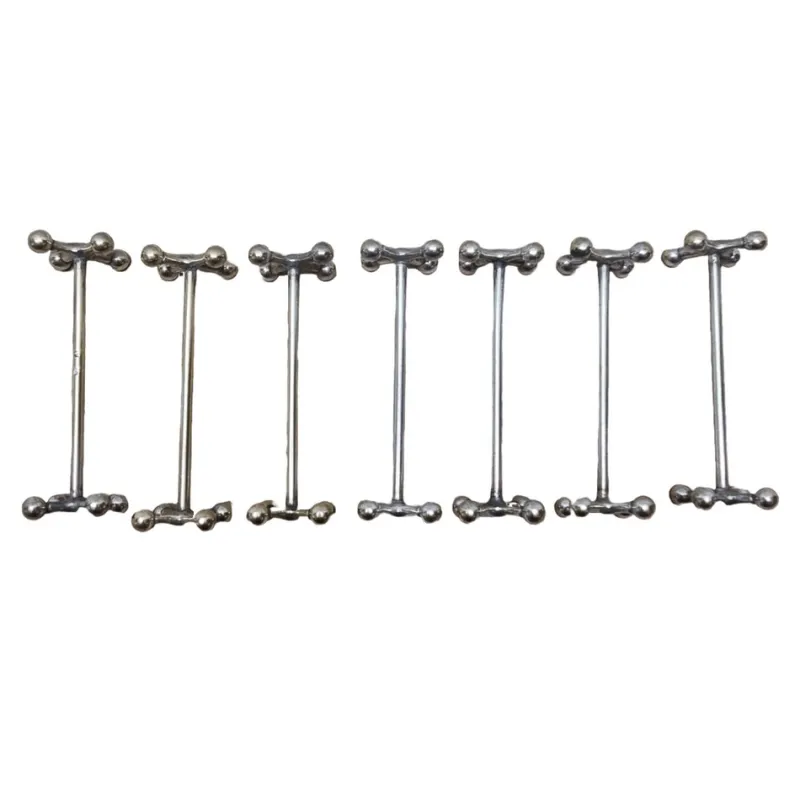 Outlet Pamono Art Deco Silver-Plated Knife Rests from Miele & Co., 1890s, Set of 7