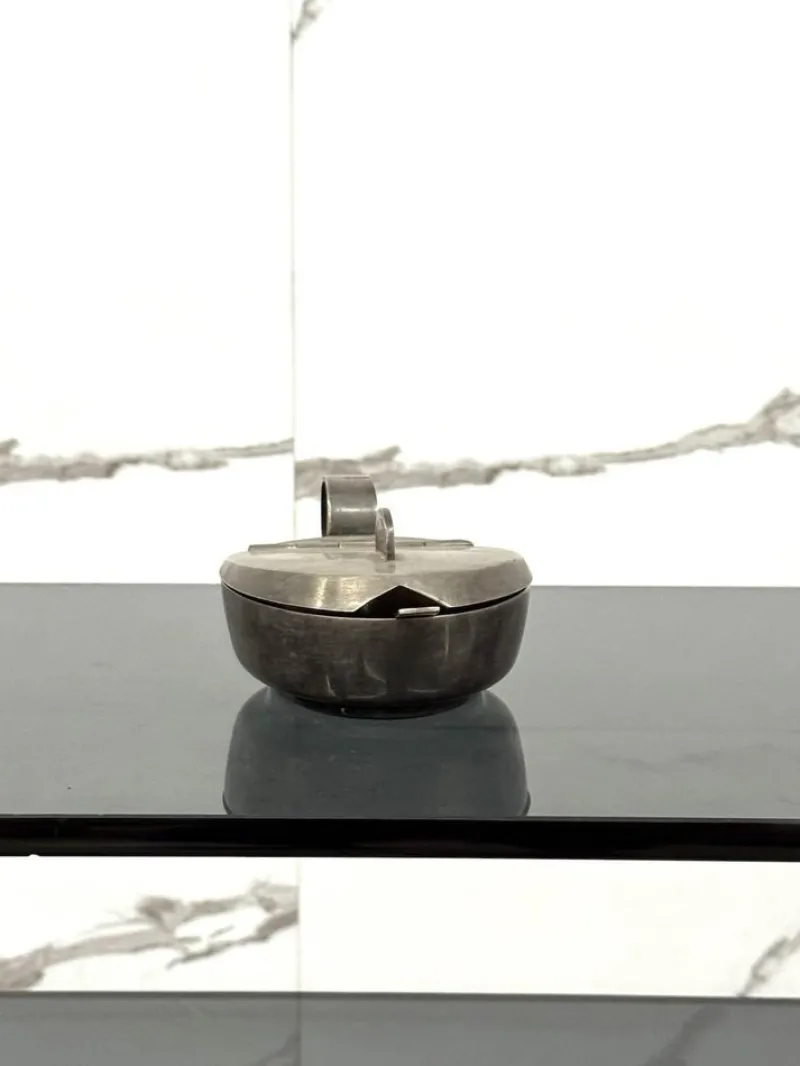 Online Pamono Art Deco Silver-Plated Sugar Bowl attributed to Gio Ponti for F.lli Calderoni, 1930s