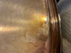 Pamono Art Deco Silver-Plated Tray from Christofle Fleuron, 1920s><noscript><img width=