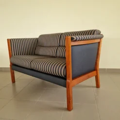Pamono Art Deco Sofas with Double and Triple Seating, Set of 2><noscript><img width=