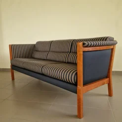 Pamono Art Deco Sofas with Double and Triple Seating, Set of 2><noscript><img width=