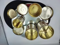 Pamono Art Deco Spice Containers, Set of 4