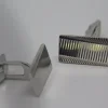 Pamono Art Deco Sterling Silver Cufflinks, 1930s, Set of 2> Cufflinks