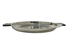Discount Pamono Art Deco Sterling Silver Round Serving Tray in Hanau Silver, 1934